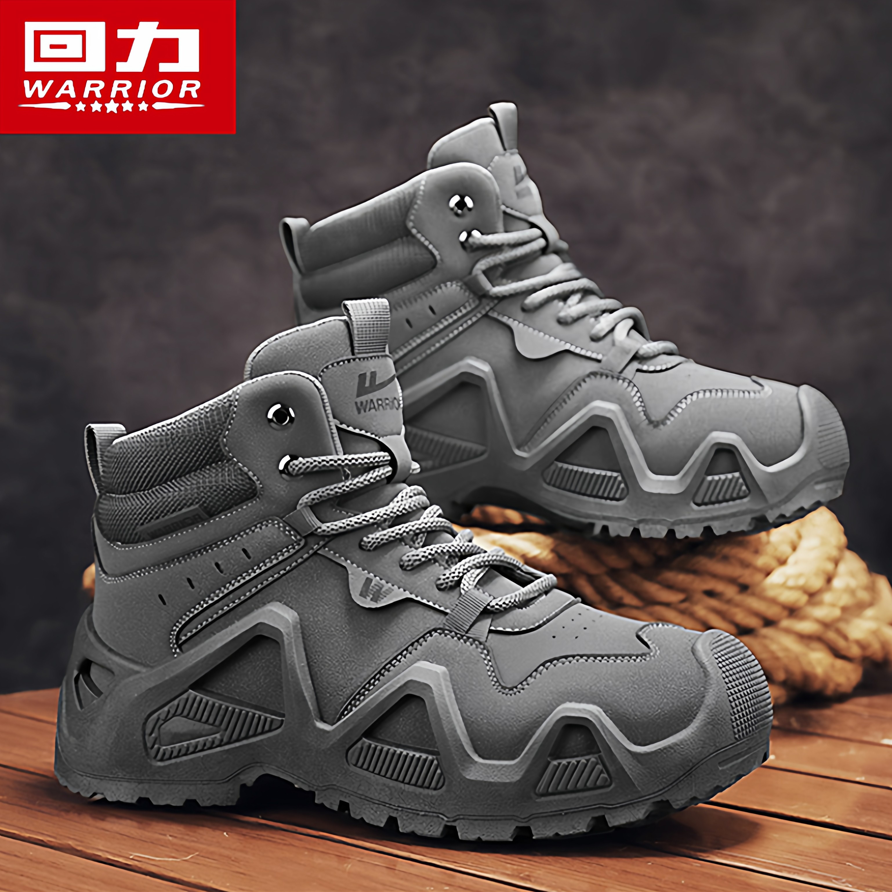 回力马丁靴男冬季英伦风复古户外登山工地工作防滑耐磨劳保工装靴,流行男鞋,马丁靴,淘宝优惠券,粉丝福利购,淘宝优惠卷