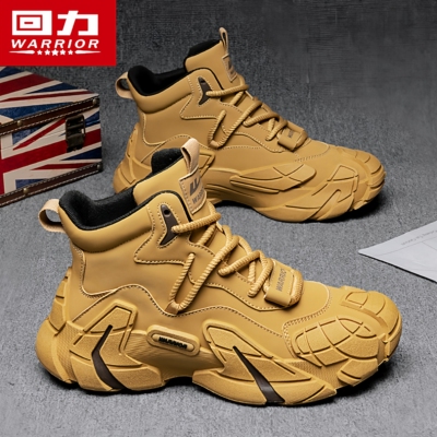 回力官方旗舰店男鞋高帮马丁靴子