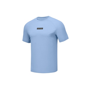 斯凯奇2026年新款夏季男吸湿速干运动T恤透气舒适短袖修身打底衫