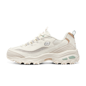 Skechers斯凯奇女鞋春夏季网面透气熊猫鞋休闲运动鞋老爹鞋跑步鞋