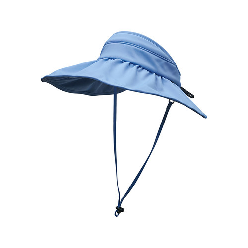 波浪边空顶时尚女童遮阳帽