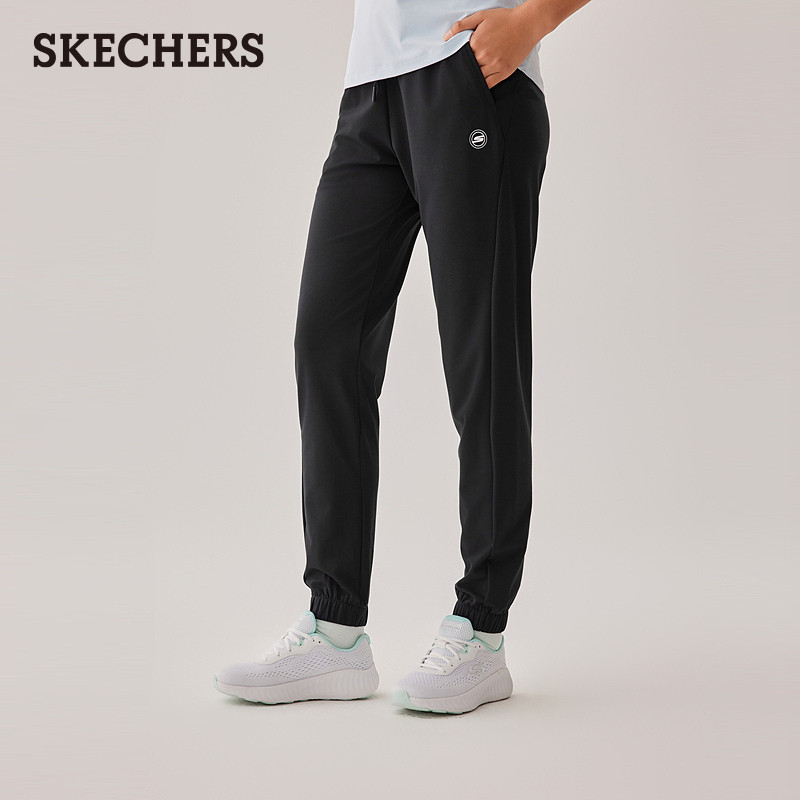 Skechers斯凯奇2026春季新款女款针织长裤运动防晒功能凉感运动裤