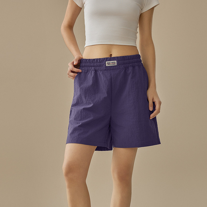 斯凯奇2026年秋季新品男女宽松防晒梭织短裤户外运动干爽舒适透气,运动服/休闲服装,运动中长裤／短裤,淘宝优惠券,粉丝福利购,淘宝优惠卷