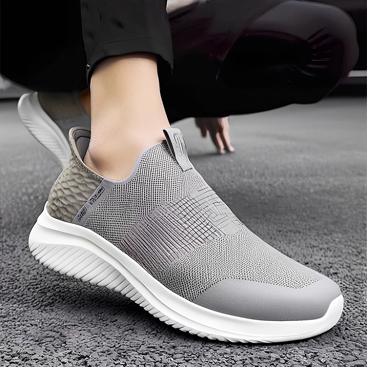 斯凯奇闪穿鞋丨男子一脚蹬运动健身健步鞋舒适轻盈爸爸鞋232450