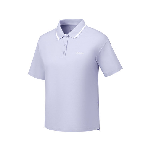 斯凯奇男女POLO衫秋季新款宽松版型防晒凉感商务通勤上衣男装运动