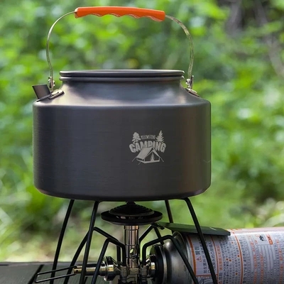 露营户外烧水壶泡茶专用煮水壶便携式卡式炉茶具野炊茶壶野营明火