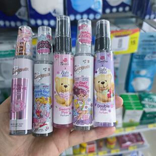 泰国711正品代购Twelve PLUS 香水12plus香体喷雾小苍兰玫瑰小熊