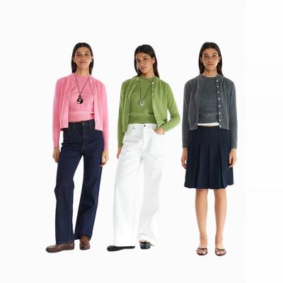 ADoOr羊毛开衫外套薄款