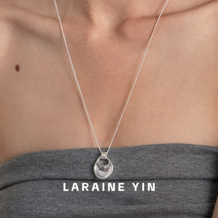 fever同款 马鞍包项链小众冷淡风百搭秋冬毛衣链 YIN长款 LARAINE