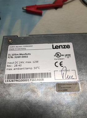 Lenze伦茨触摸屏，EL 105m Monforts主板显议价商品