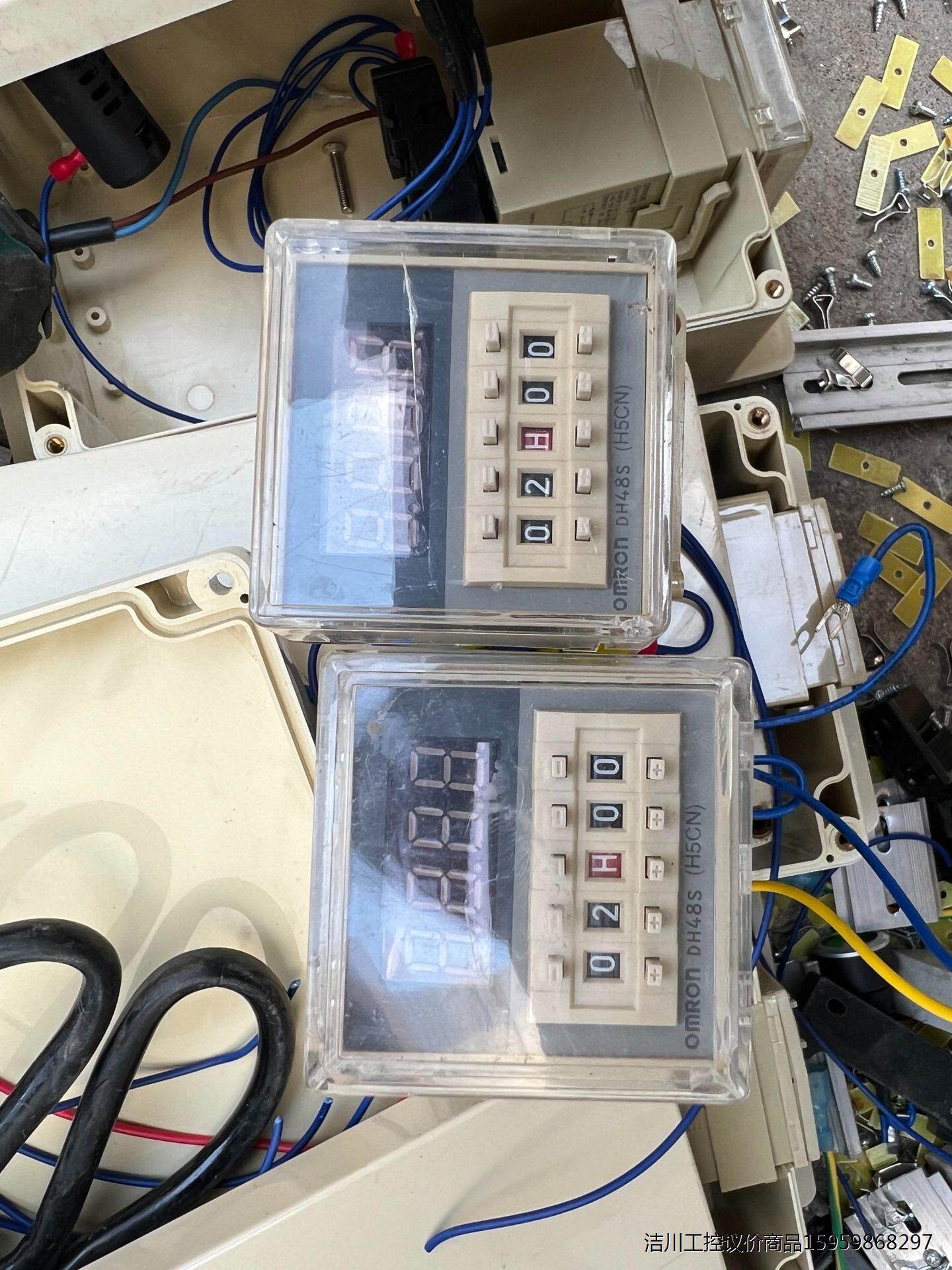拆机件：原装欧姆龙数显时间继电器DH48S-2Z  AC22议价商品