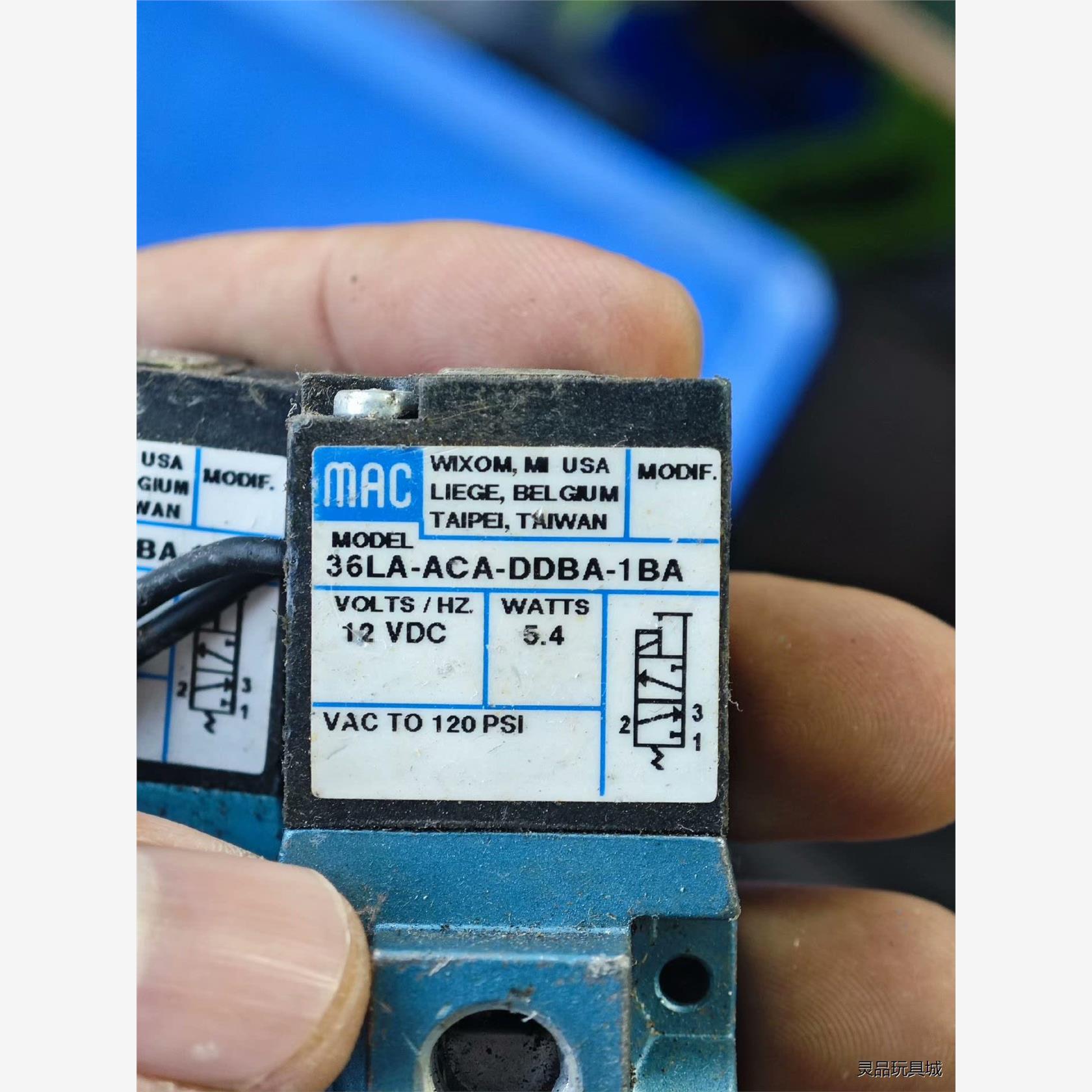 拆机所得美国mac电磁阀，