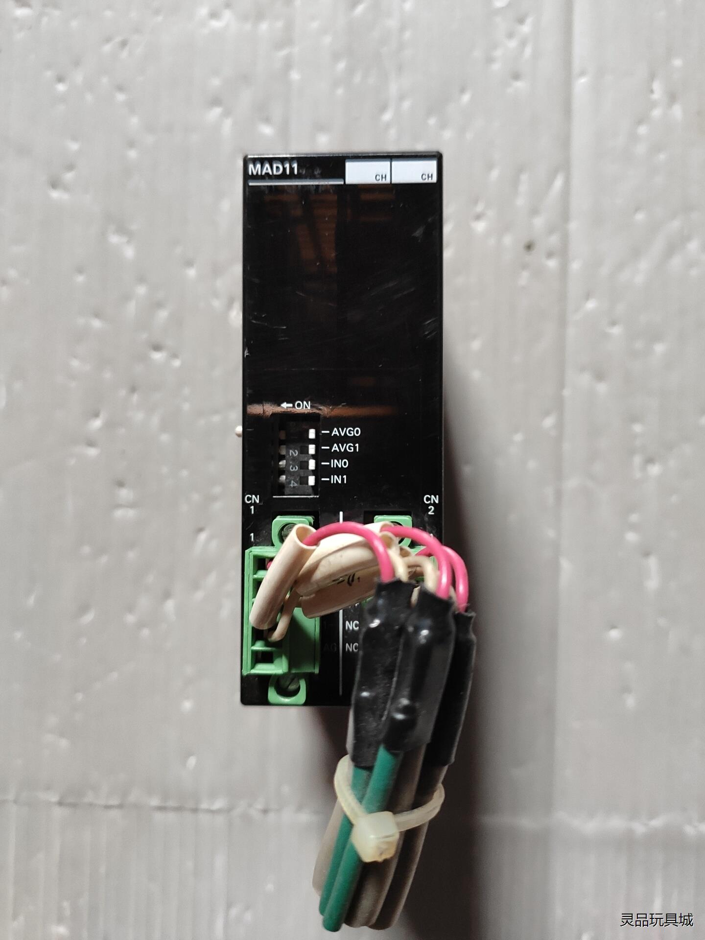 欧姆龙模块  CPM2C-MAD11  成色如图  二手拆机议价商品