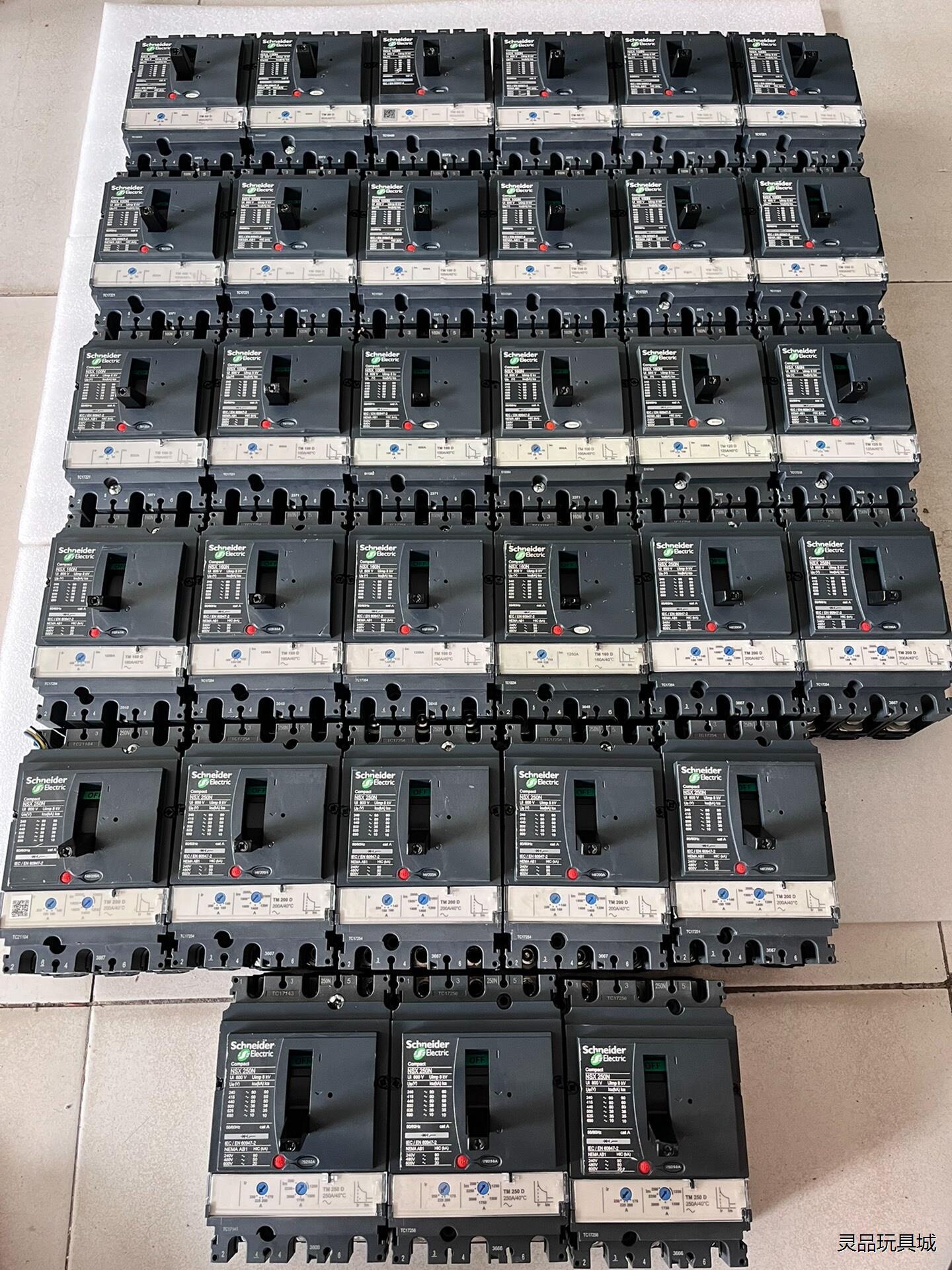 施耐德NSX100N/160N/250N塑壳断路器，3P80议价商品