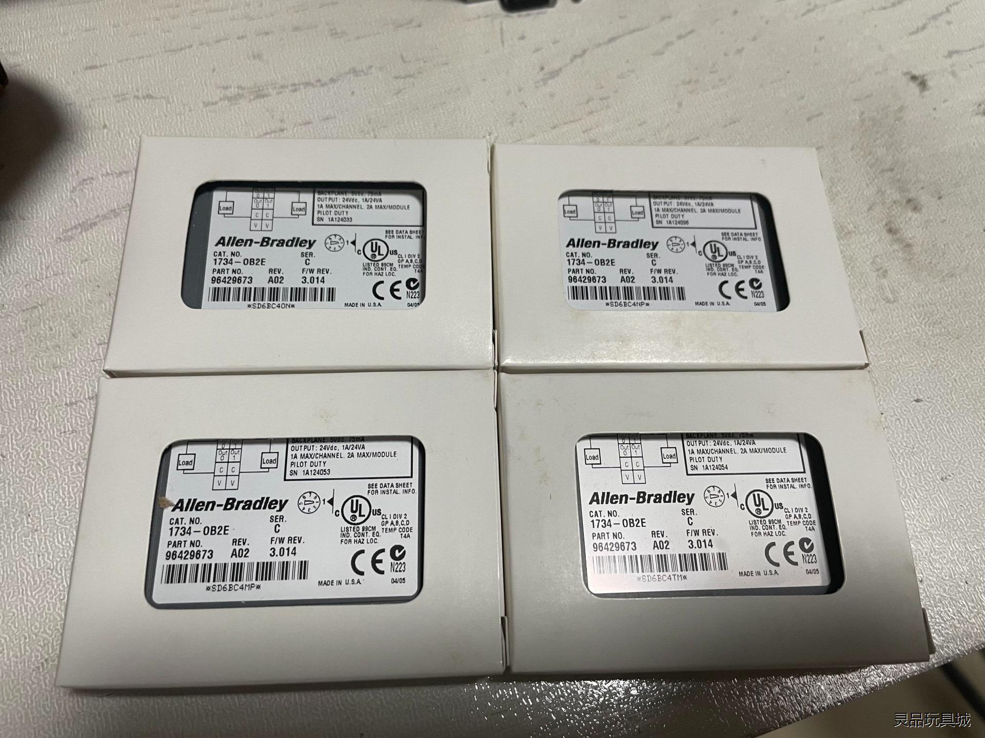 1734-OB2E 全新AB罗克韦尔PLC模块，链接实图，标议价商品