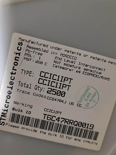 CCIC1IPT工厂用剩结余，ST拆机重编2949个左右洁川议价