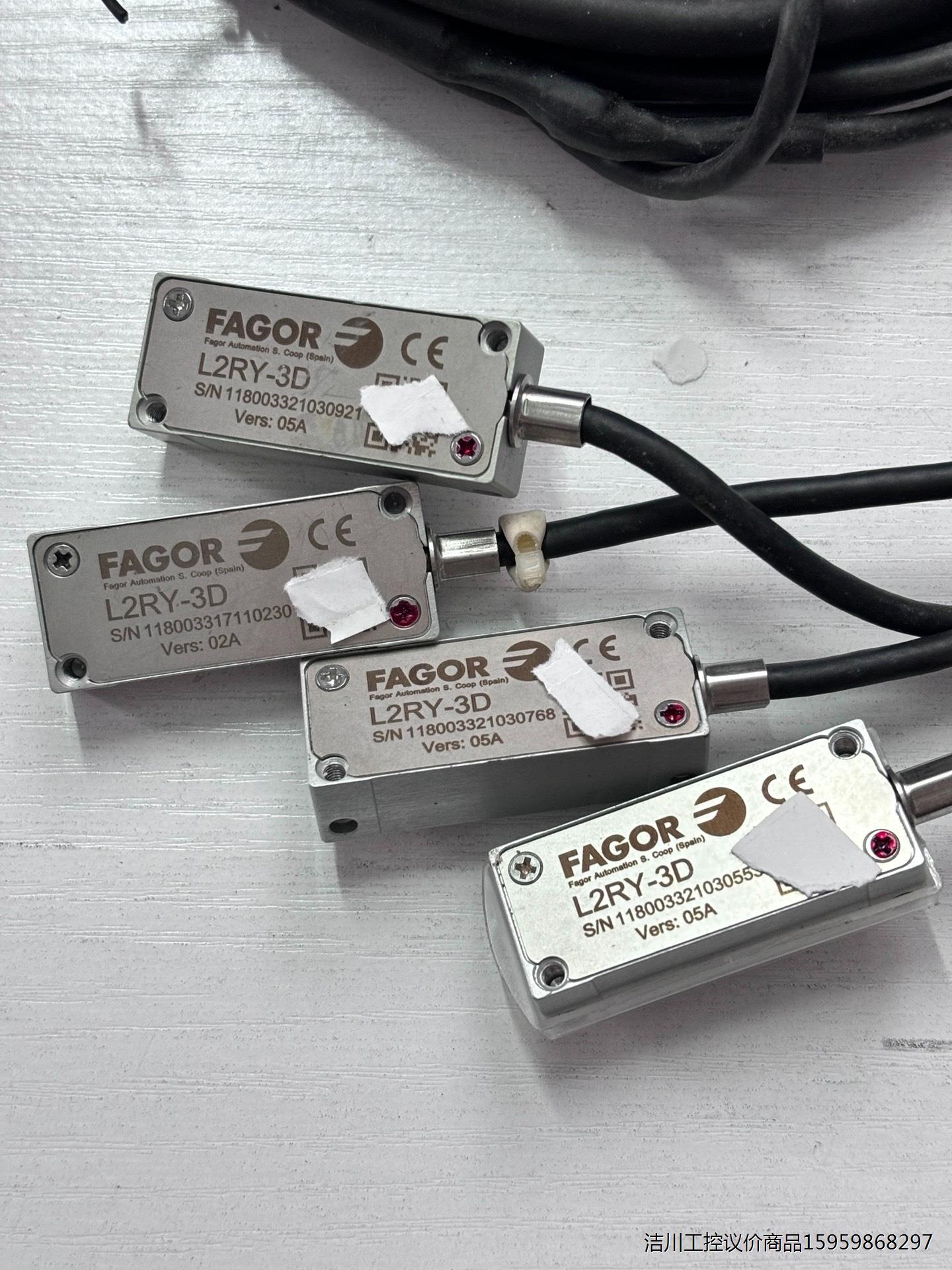 发格FAGOR、光栅尺读数头L2RY-3D ,有3个接过线,议价商品