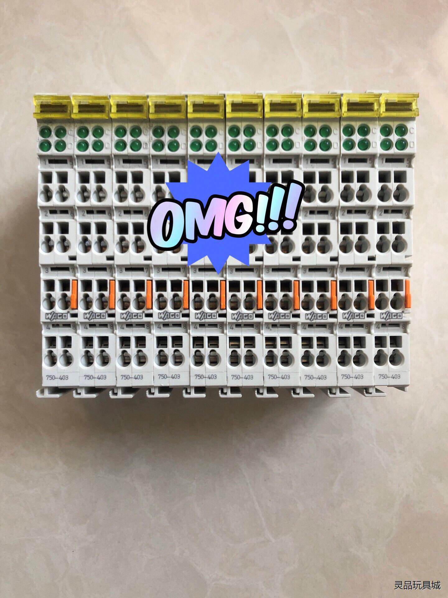 原装一体拆机 万可PLC模块 750-403  750-50议价商品