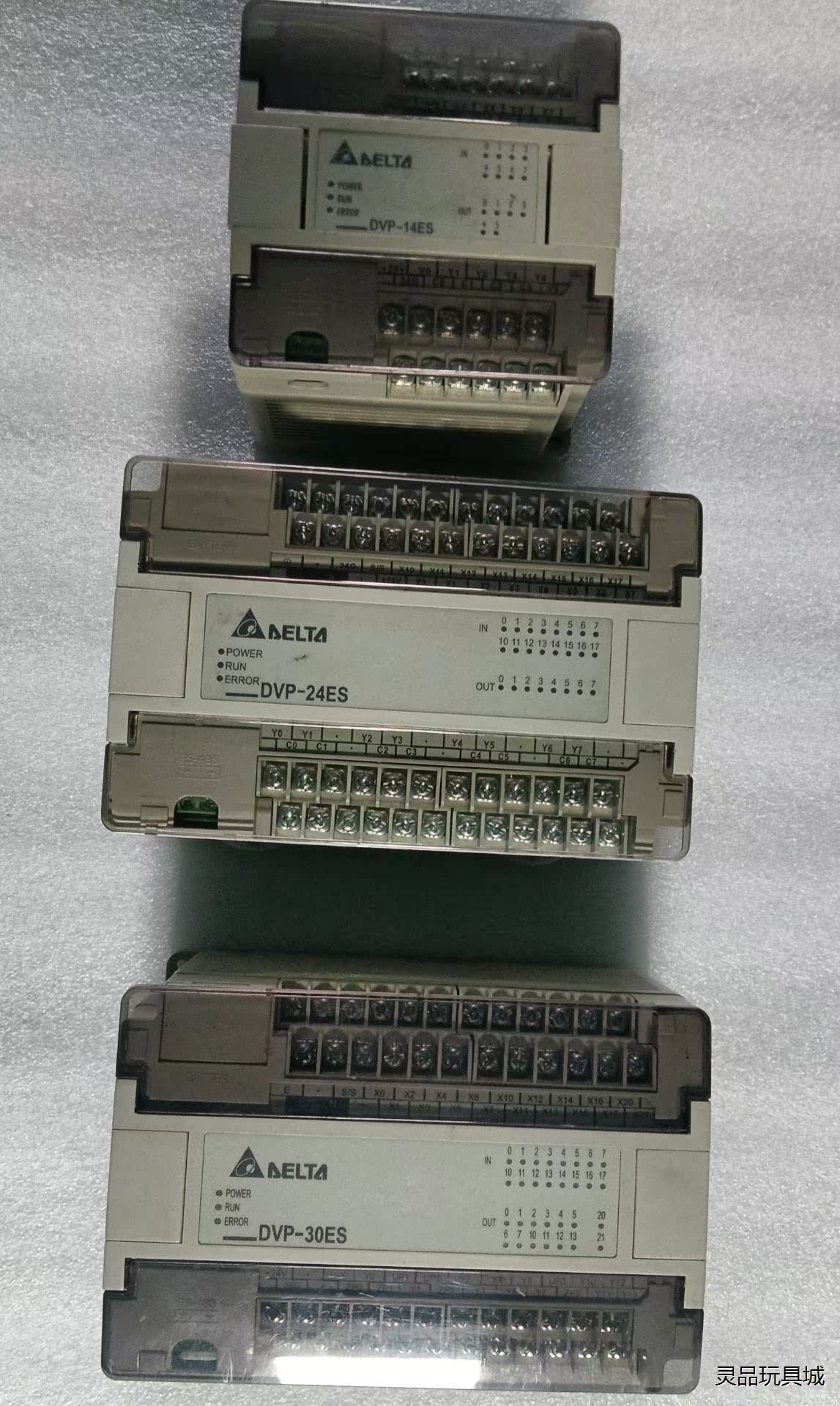 台达PLC拆机二手DVP14ES00T2，DVP24ES00议价商品