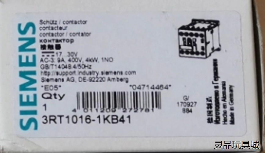 3RT1016-1KB41接触器议价商品