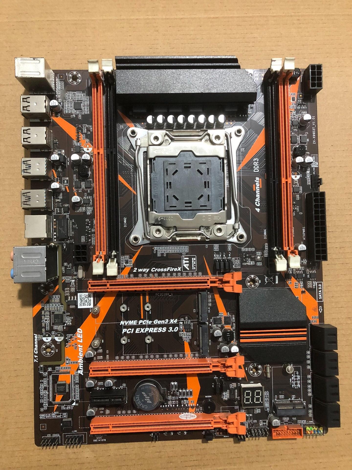 50个科脑x99 ddr3 原生x99芯片主板 质量稳定没问洁川议价