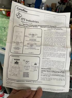 ITT调压阀GH10XTHMXXX议价商品