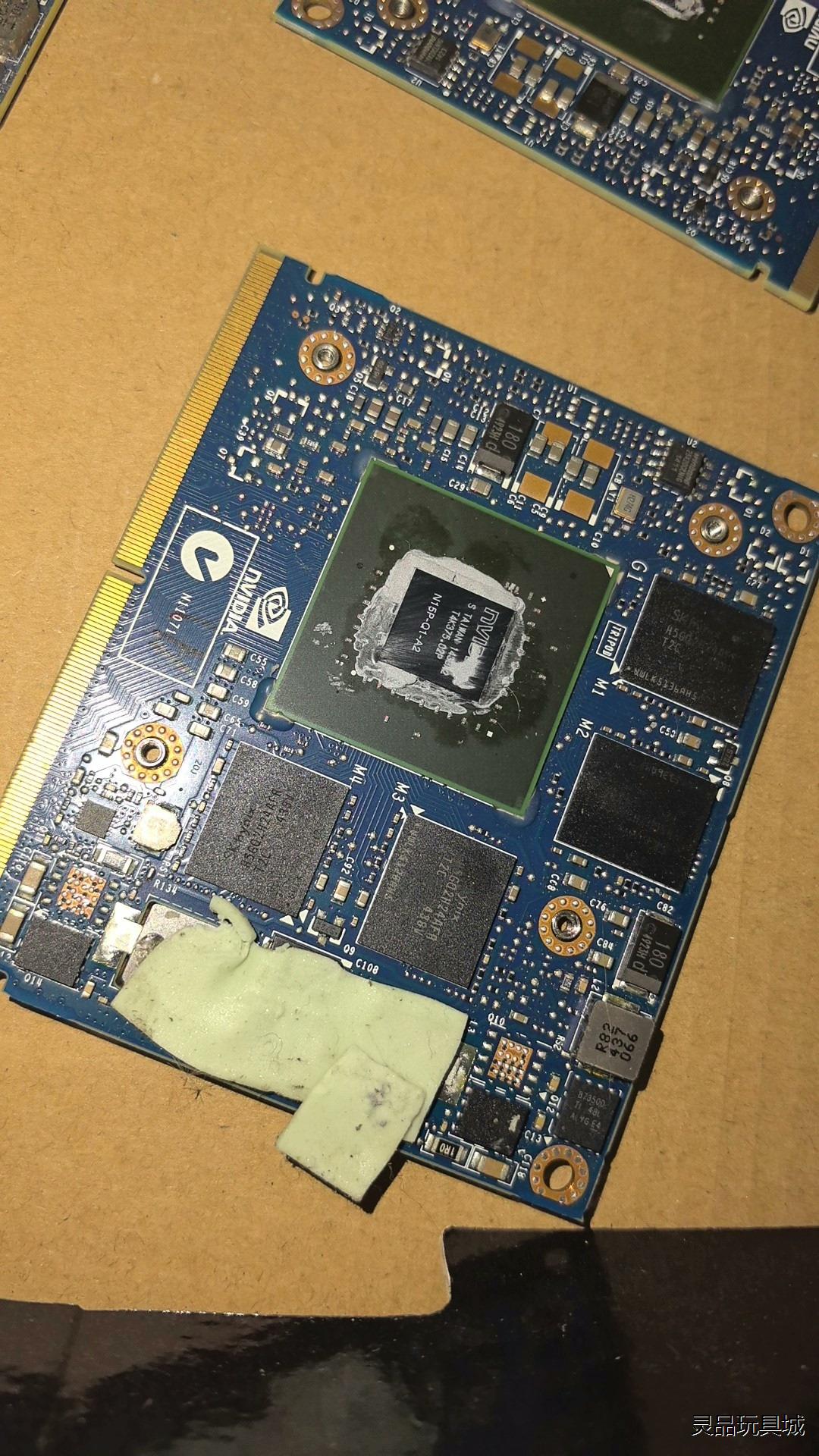 K1100M显卡 mxm显卡， N15P-Q1-A2,二手拆议价商品