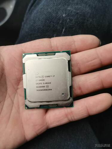 出颗I7-6800K    X99系列处理器拆机CPU，无拆议价商品
