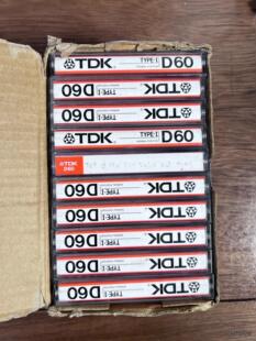 86版TDK空白磁带，原装正品，全新未用，带基干净整洁，议价商品