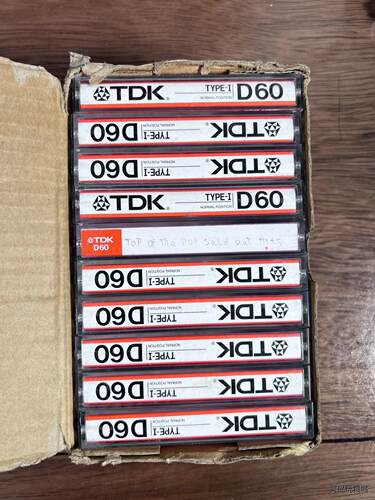 86版TDK空白磁带，原装正品，全新未用，带基干净整洁，议价商品