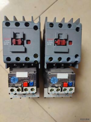 新柜拆机的德力西交流接触器+热继电器  CJX2S3210+议价商品
