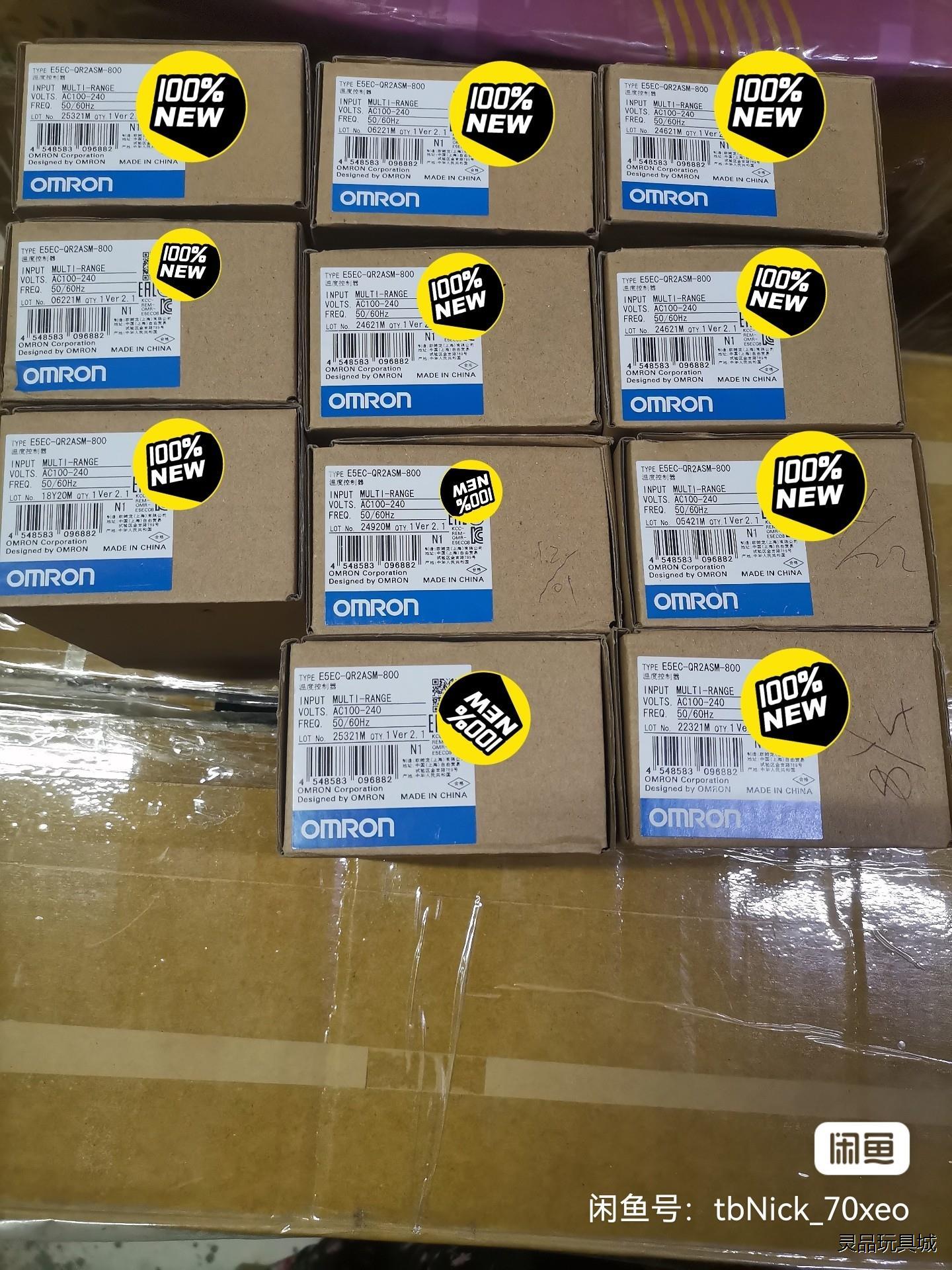 欧姆龙温控器，E5EC-QR2ASM-800全新原装，编码一议价商品