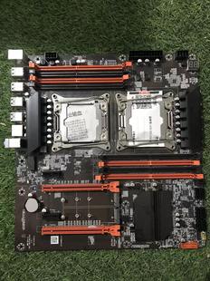 50个充新充新科脑x99-d8双路上d4内存的主板 带m.2洁川议价
