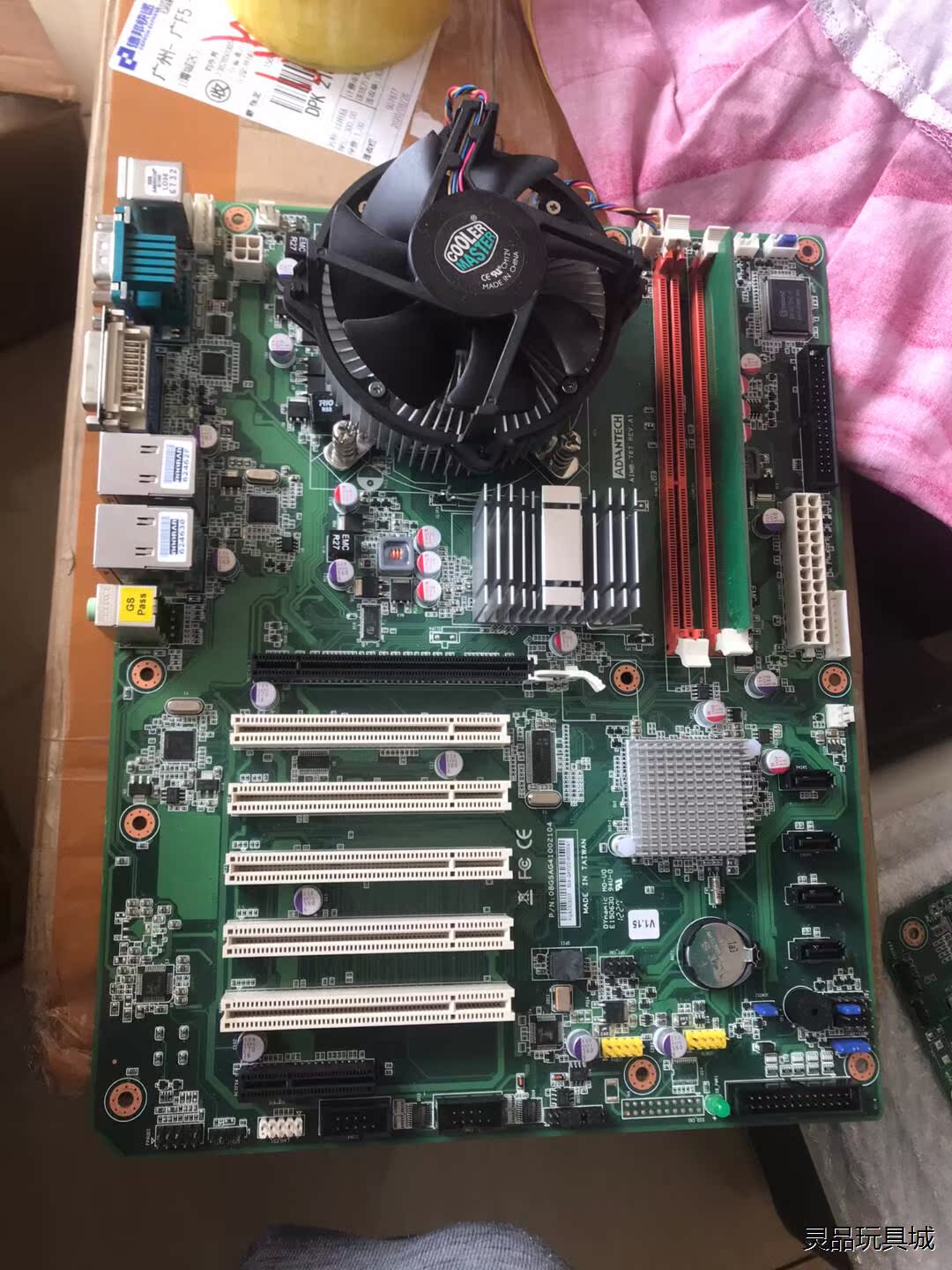 研华G41主板，型号：AIMB-767，REV：A2研华G4议价商品