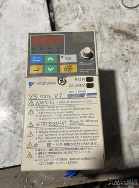 安川变频器VSmini V7安川0.2kw拆机一个 成色不错议价商品