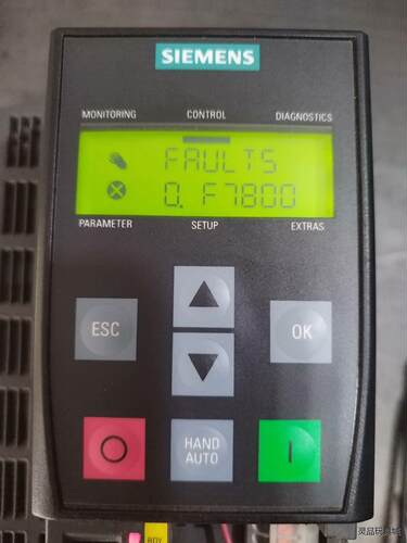 西门子G120变频器 11KW 上电报F7800. 实物拍摄议价商品