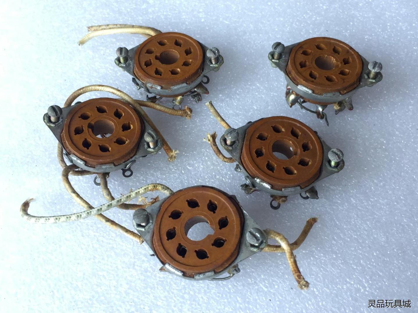 20503西电下机的八脚管座5支；成色不错，装机；喜欢议价商品