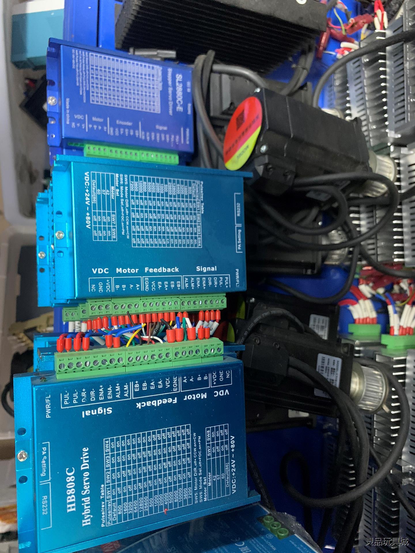 普菲德57步进驱动器配电机、闭环、品牌型号HB808C  v议价商品