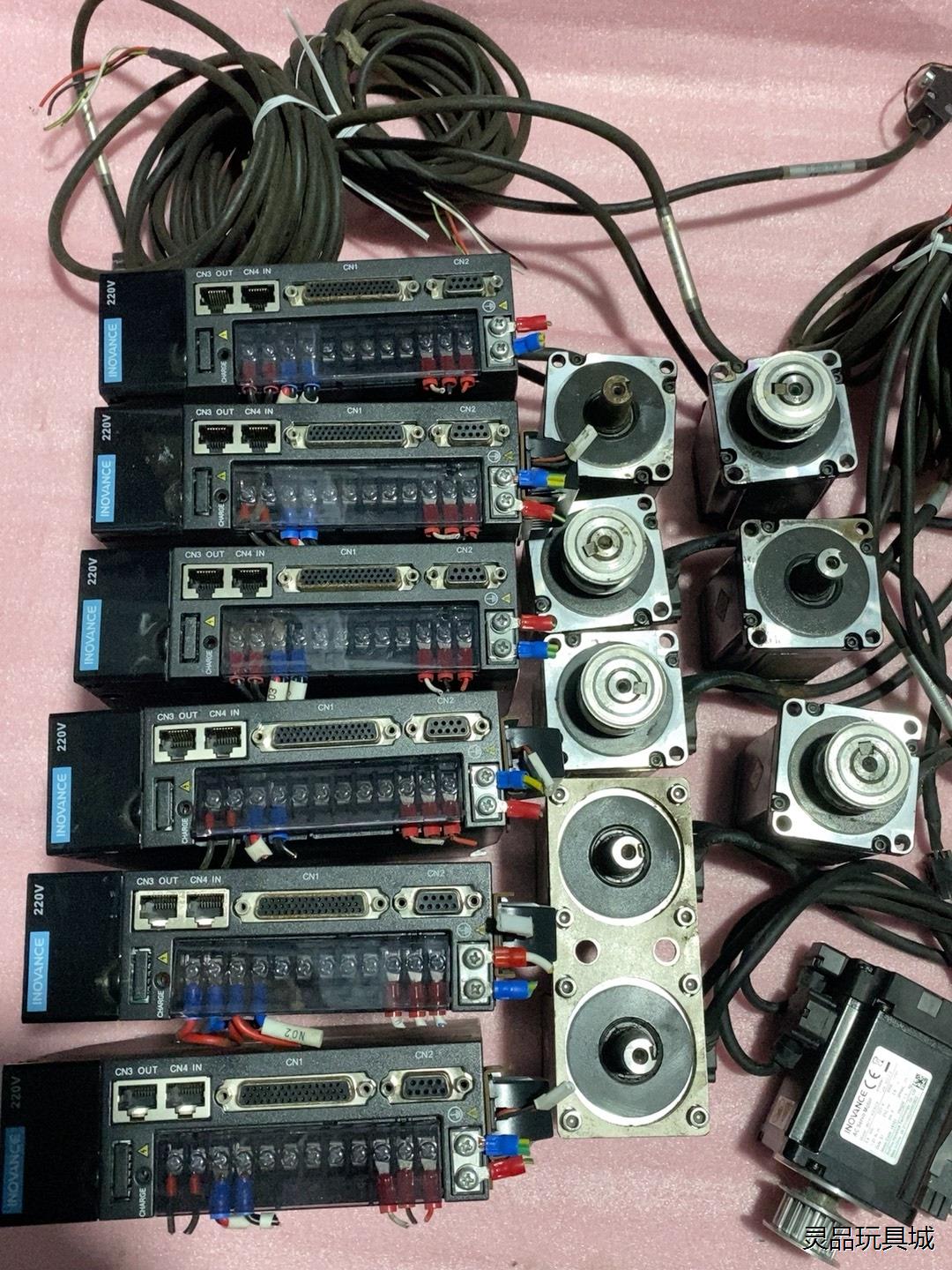 汇川伺服电机套装 汇川伺服驱动器IS620NS2R8I议价商品