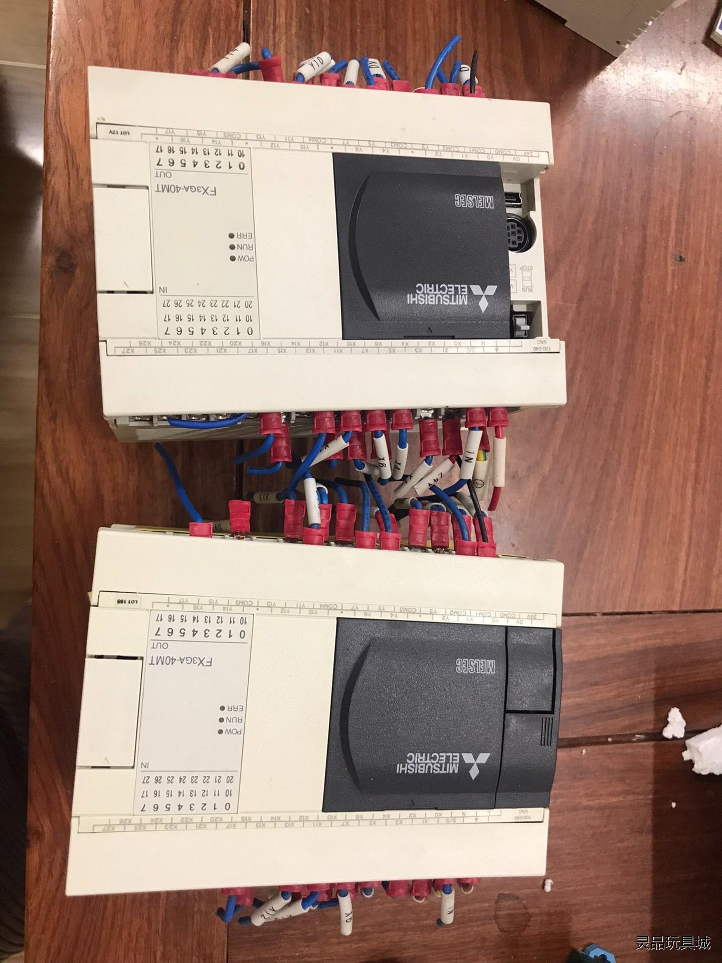 三菱FX3GA-40MT-CM，实物拍摄，2台，功能正常，需议价商品