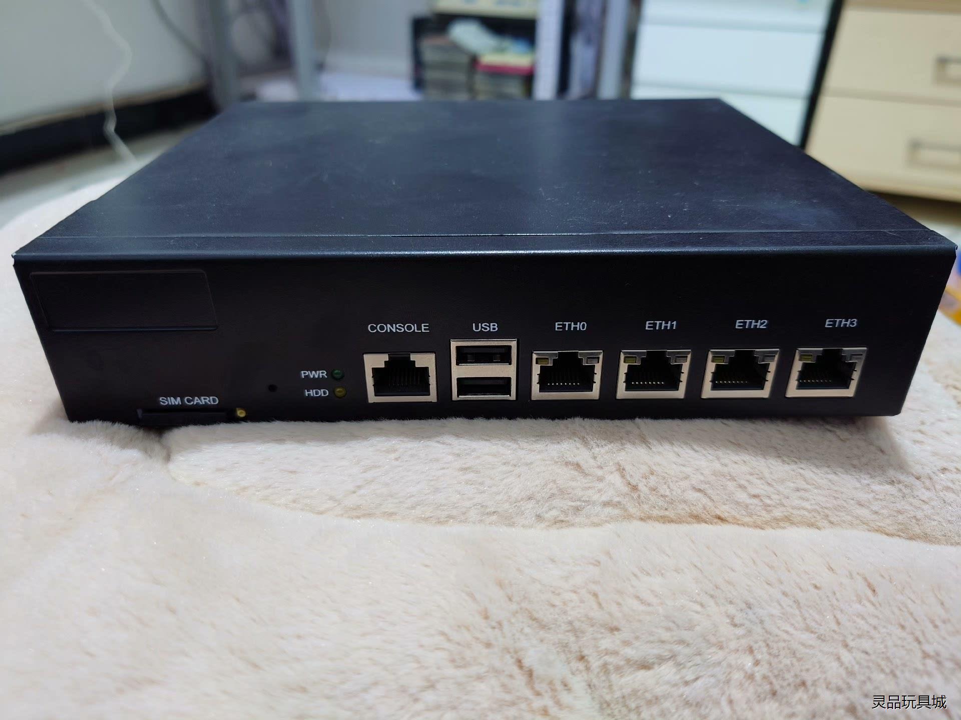 4网口主机四网卡主机，软路由，超低功耗，n2807cpu，4议价商品图片