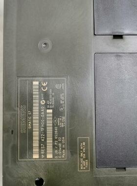 西门子422-1fh00，现货7个。外观完好无瑕疵，功能正常议价商品