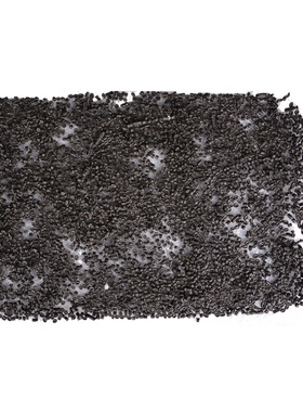 厂家供应PPPE填充料黑色再生料颗粒纸厂回料包角果框铝塑板再生料