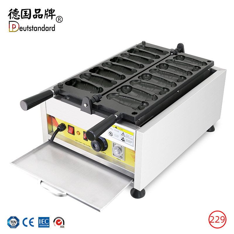 商用电热八根台湾大雕烧机 大雕烧华夫饼设备 大雕烧烤饼设备