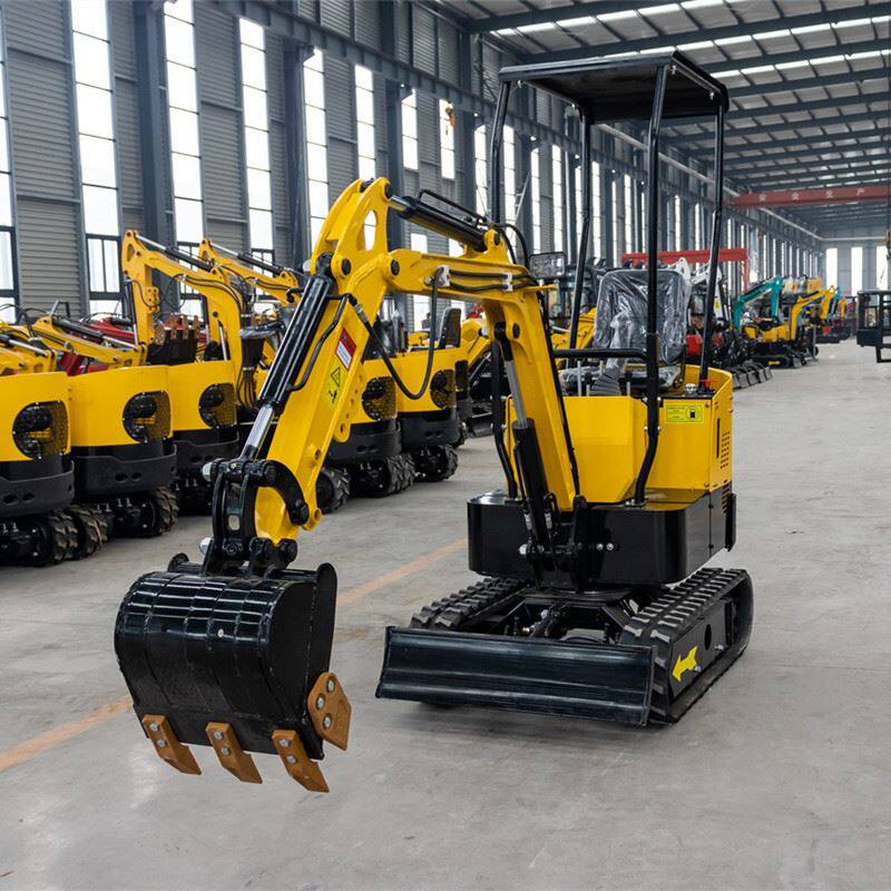 履带10小型挖掘机 农用1吨微型履带小勾机 出口美国ht10小挖机