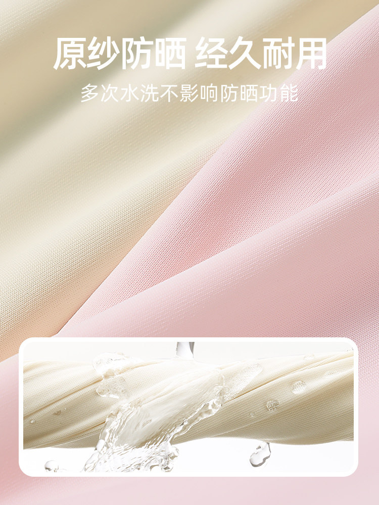 UVNO ICE SLEEVE WOMENS ICE SILK SUNSCREEN SLEEVE ANTI-ULTRAVIOLET ARM GUARD SLEEVE SUMMER ARM GUARD 2024 NEW LOOSE HAND SLEEVE