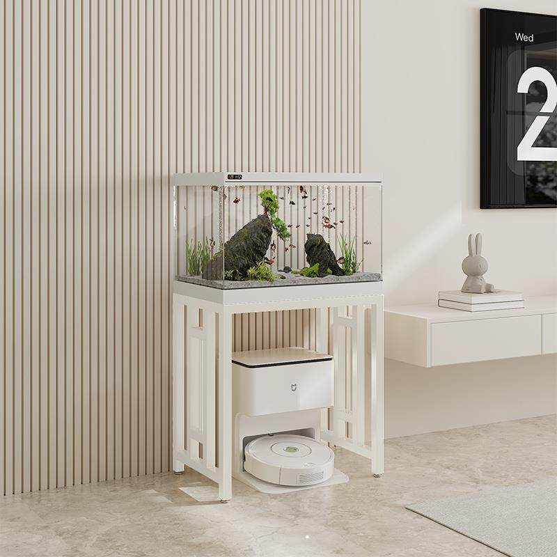 扫地机器人架鱼缸架饮水机架客厅置物架电视柜旁沙发边几收纳架子