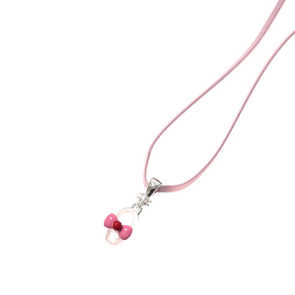 TOGGLER迷你芭蕾鞋系列丝带项链