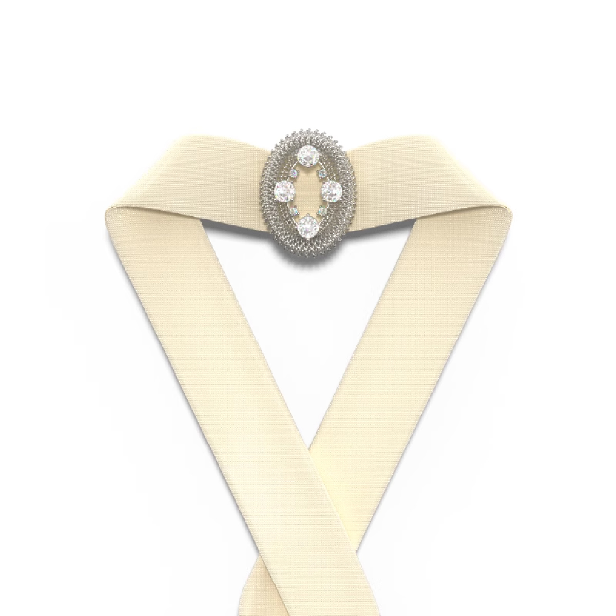 TOGGLERXMINGMA碎花丝带项链