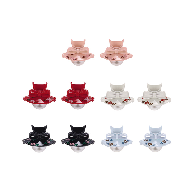 TOGGLER迷你彩色碎花连衣裙耳钉